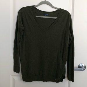 Green American Eagle Sweater